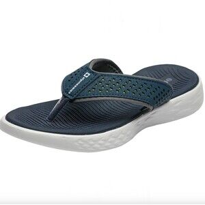 Alpine Swiss Womens Flip Flops Comfortable Outdoor Sandals Walking Shoes, 6
